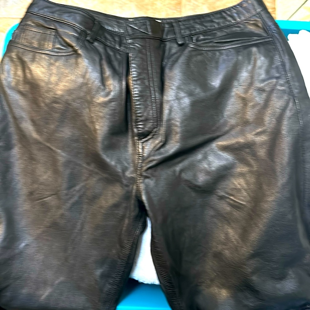 Woman’s Leather Pants